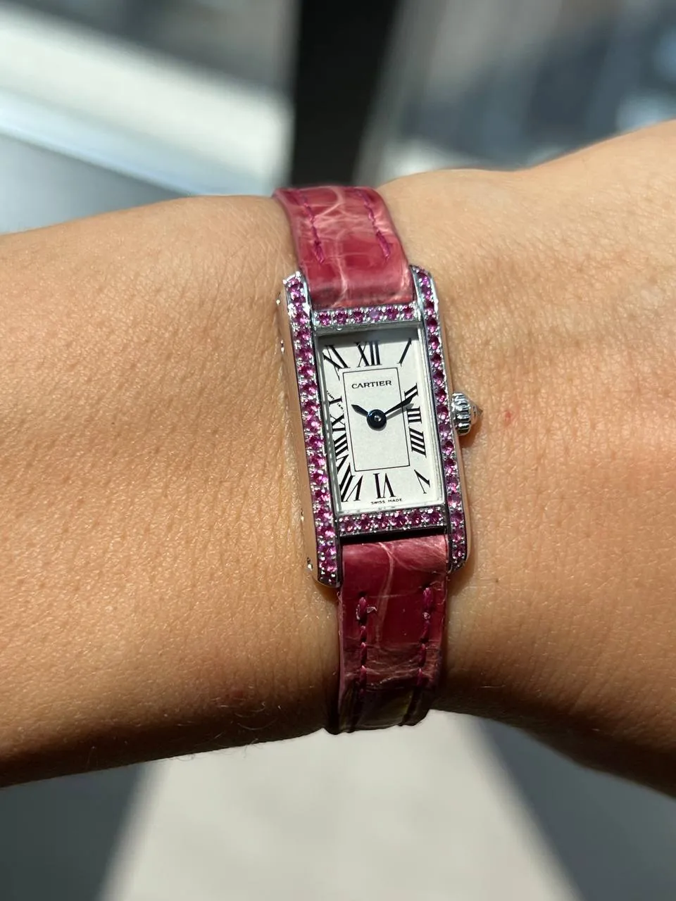 Cartier Tank Allongee Small White Gold 2525 – 3