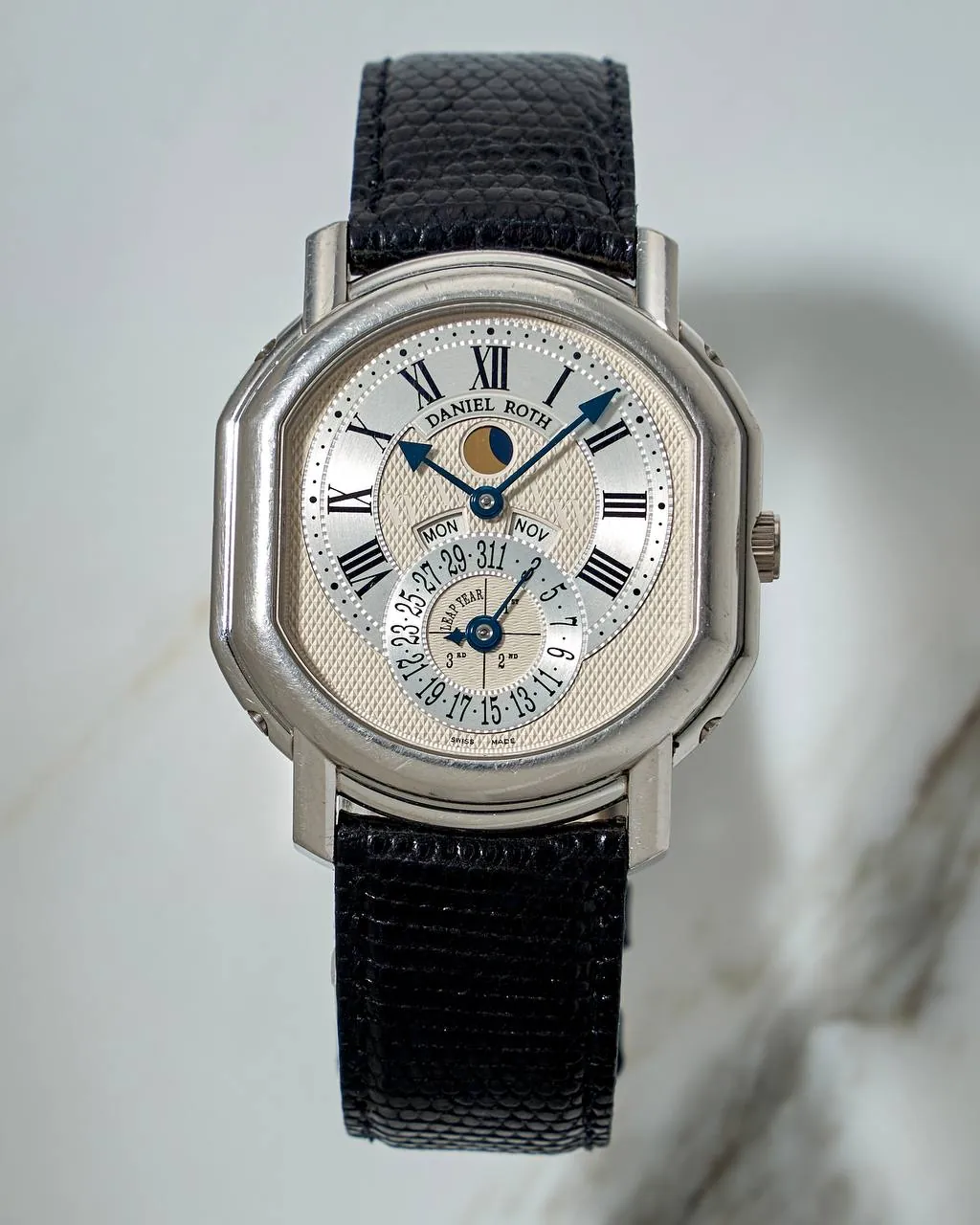 Daniel Roth Perpetual Calendar Moon Phases Edition XV Years LE Platinum – 10