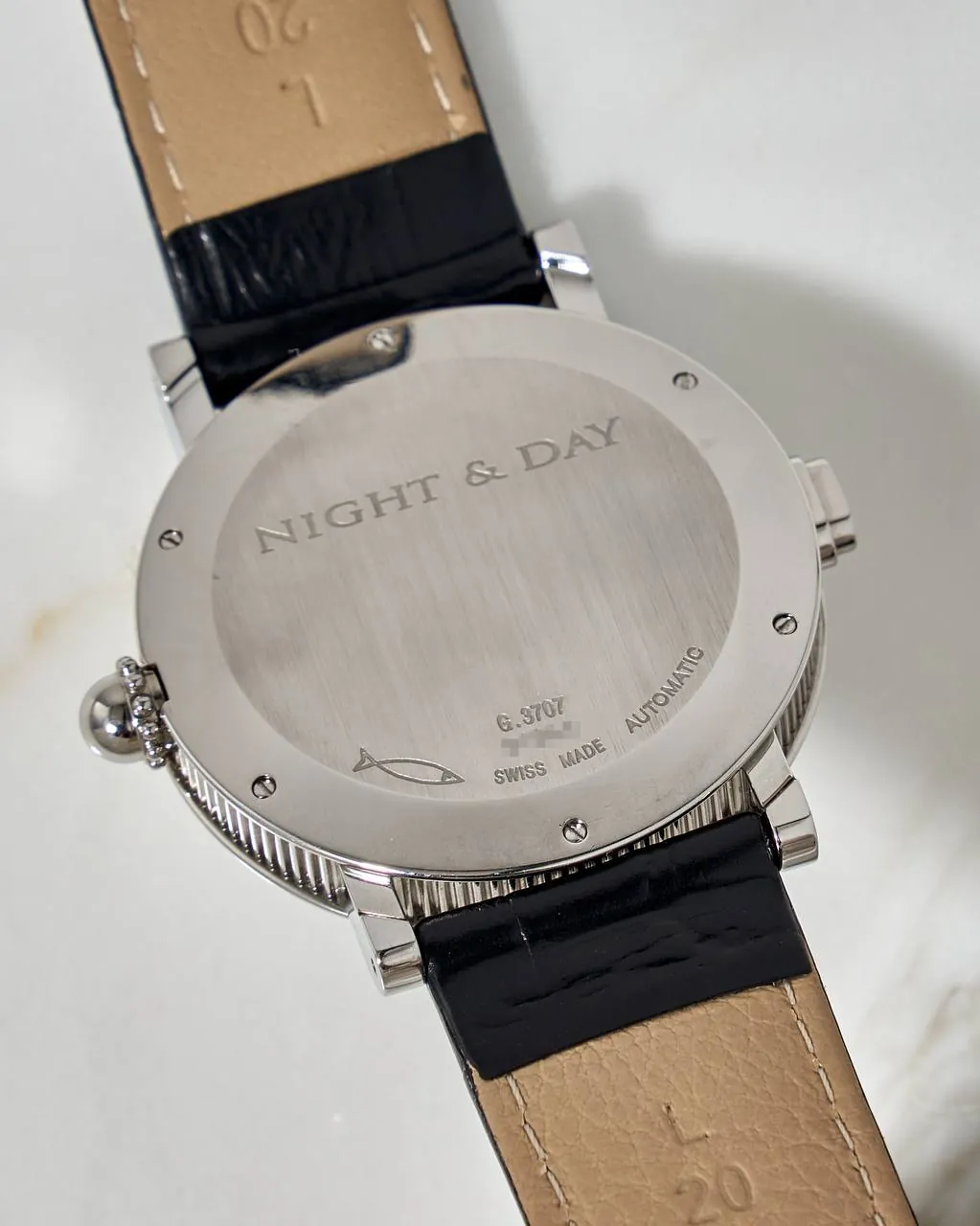 Gerald Genta Night & Day GMT Black Dial – 6