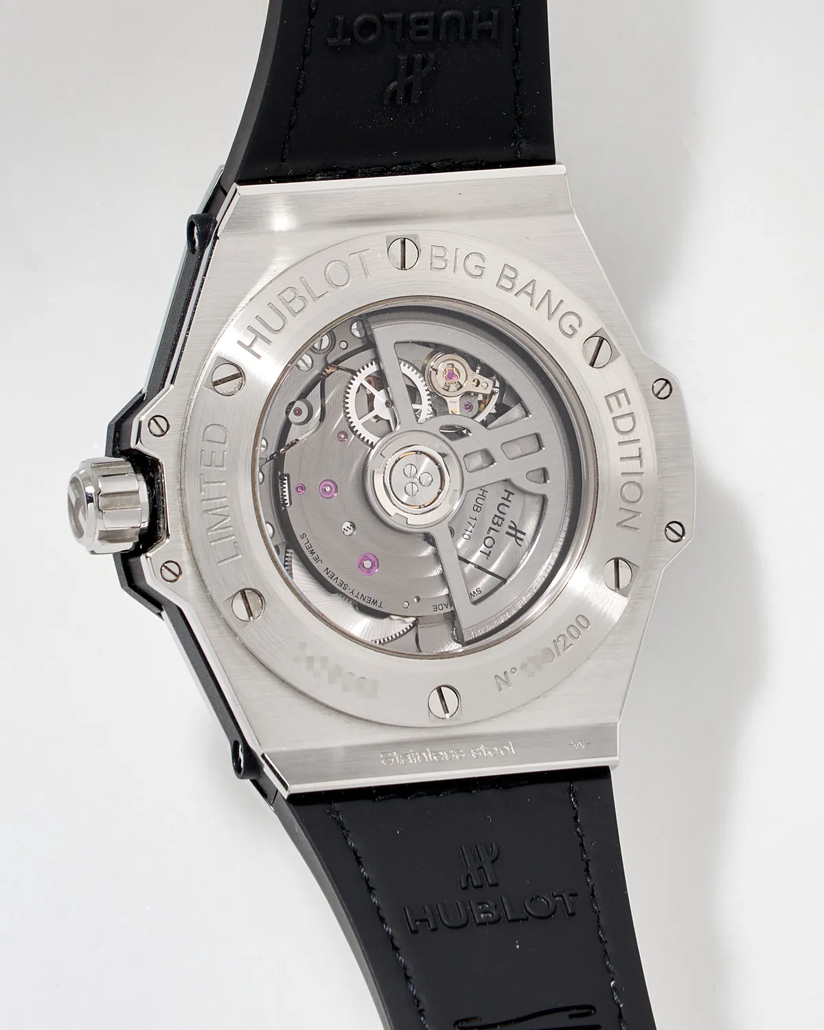 Hublot Big Bang One Click Sang Bleu King Steel Grey Diamonds 39mm – 4