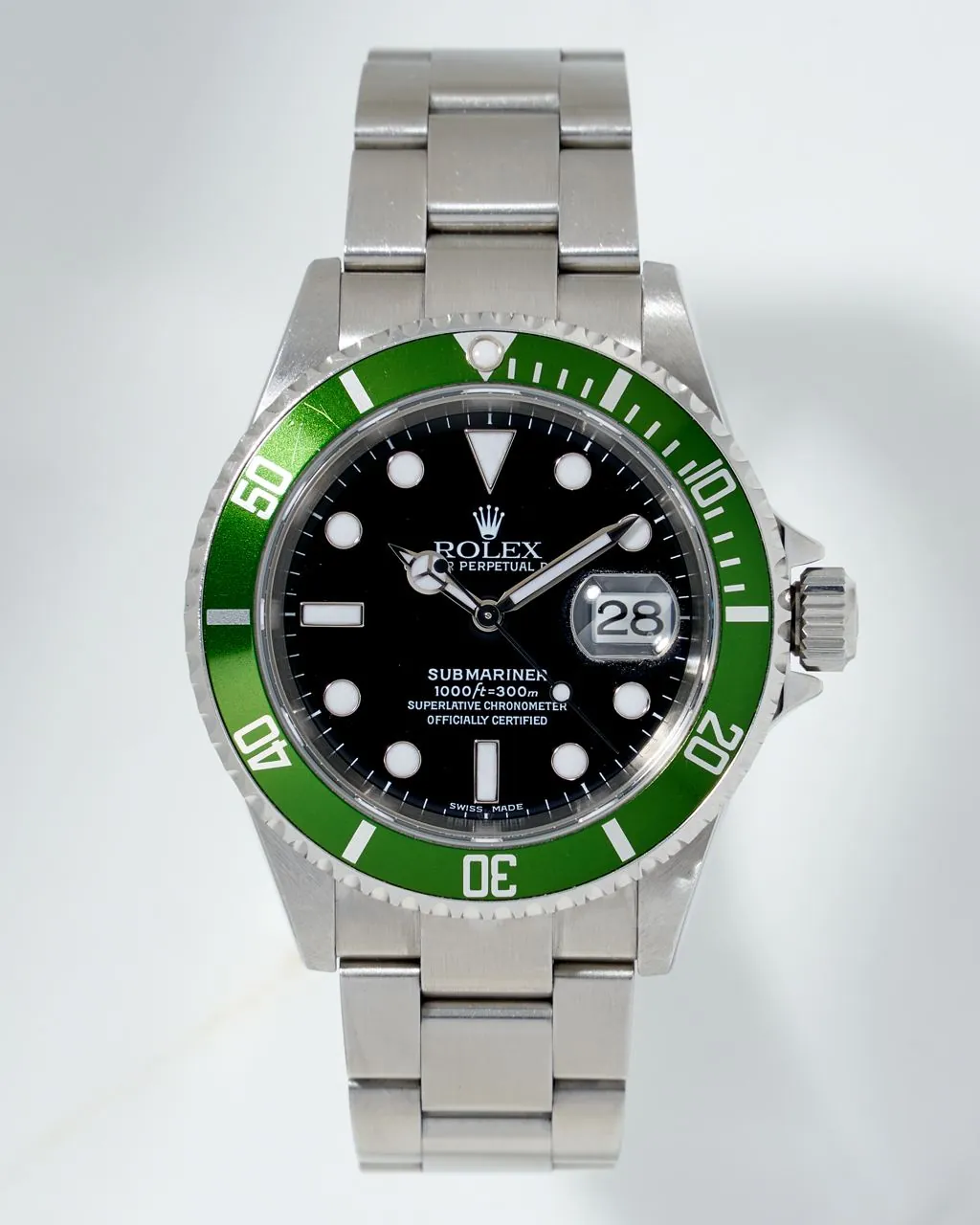 Rolex Submariner Kermit Date 40mm F series 16610LV MK 3 – 2