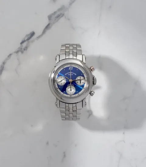 Franck Muller Automatic Chronograph Blue Dial