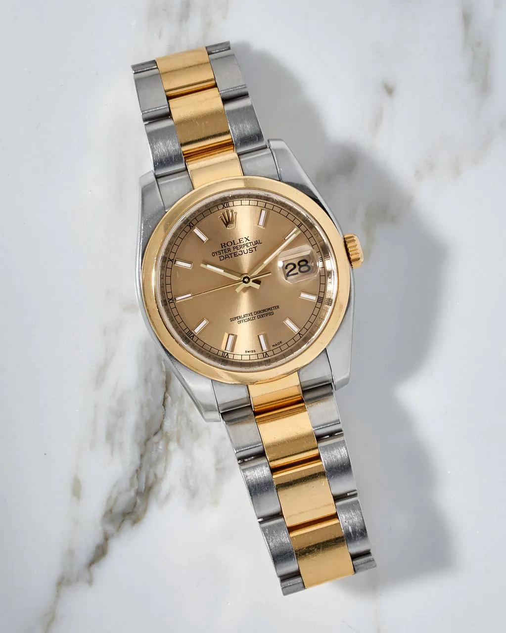Rolex Datejust 36 mm Steel & Gold Z Series 116203 – 6