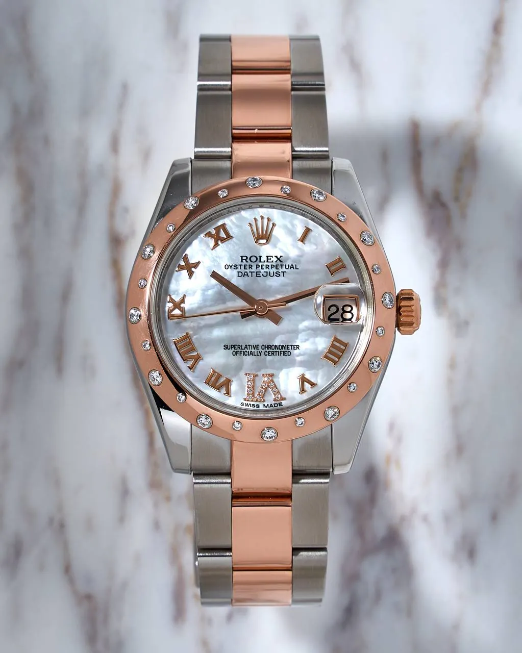 Rolex Datejust 31mm Diamonds and MoP Dial 178341 – 11