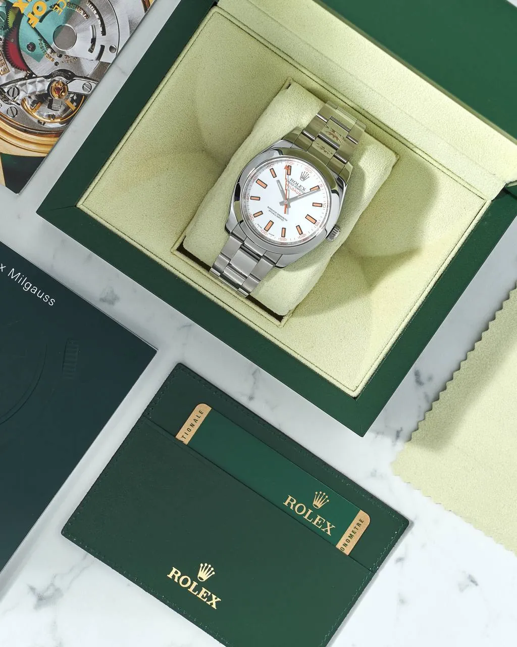 Rolex Milgauss White Dial 40mm 116400 – 6