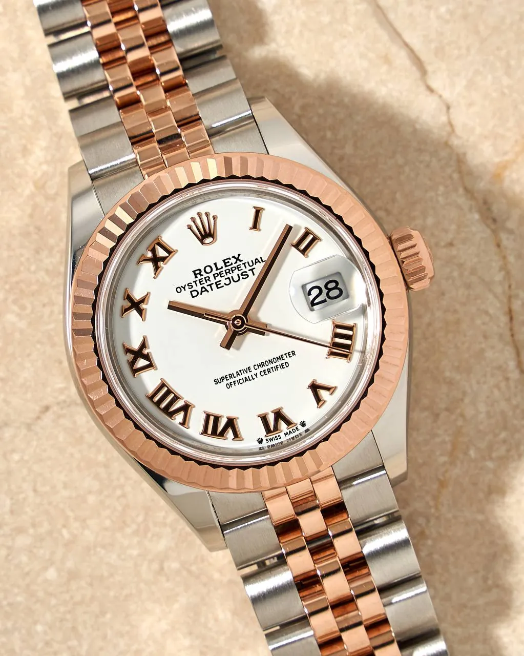 Rolex Datejust Lady 28mm Steel & Rose Gold 279171 – 4