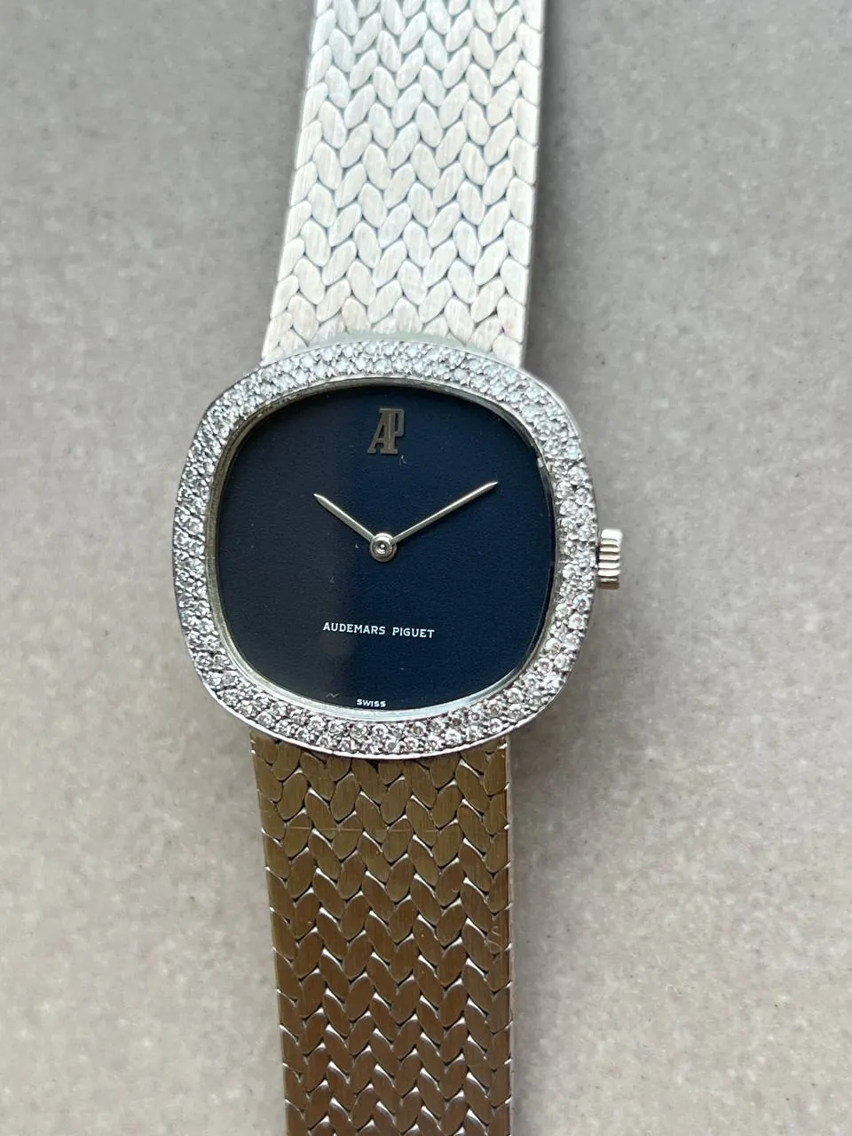 Audemars Piguet Vintage White Gold Diamond Bezel – 10