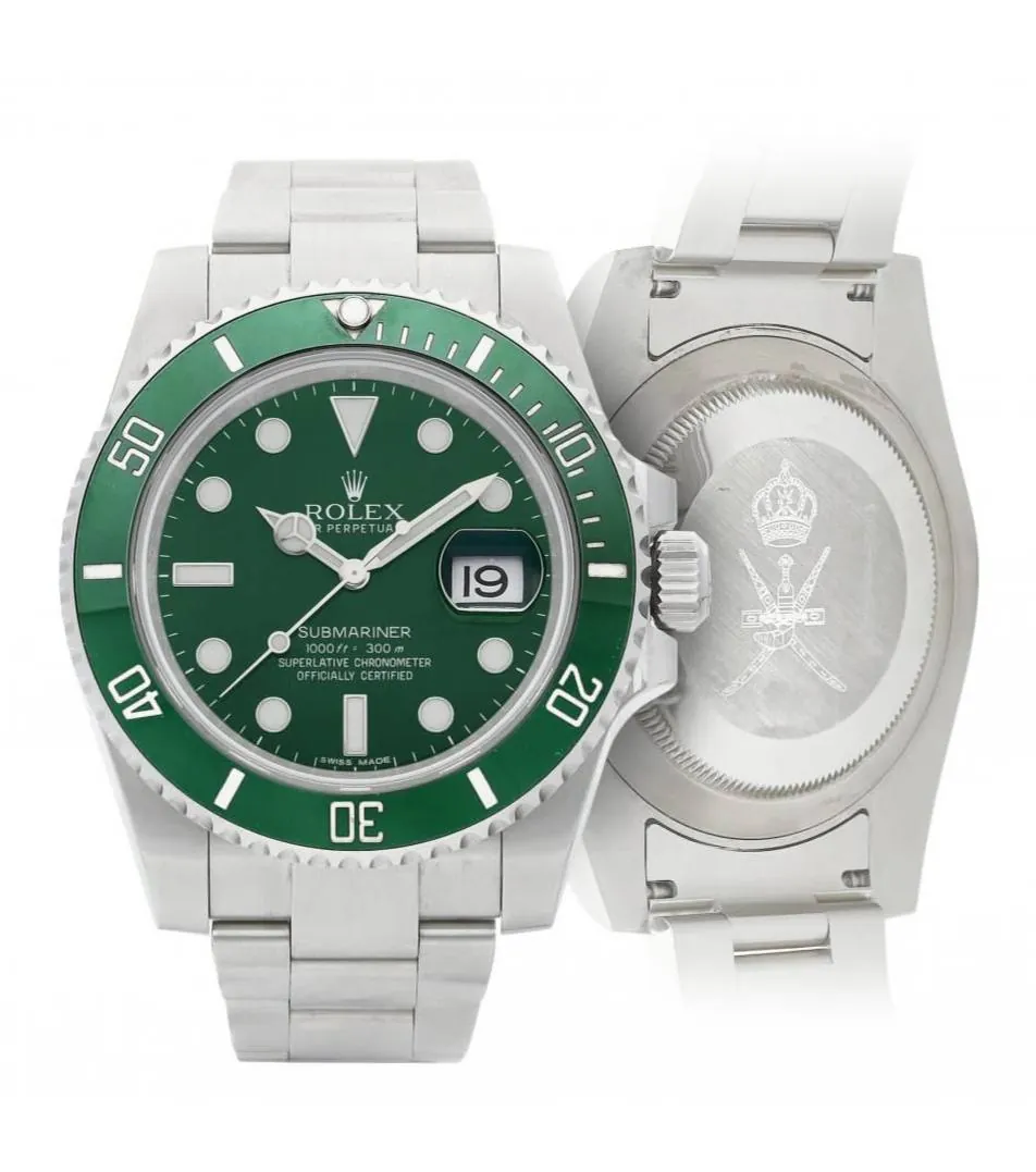 Rolex Submariner Date Hulk 116610LV 40mm Sultan of Oman Khanjar