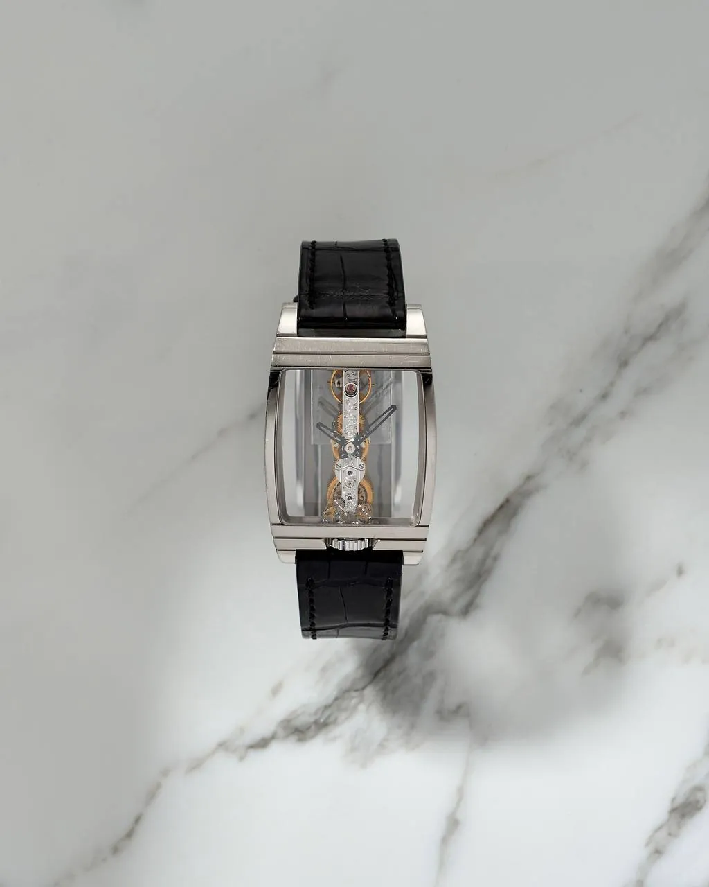 Corum Golden Bridge White Gold