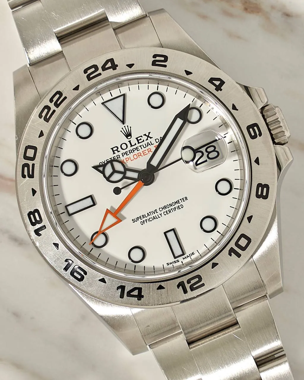 Rolex Explorer II 42mm White Dial 216570 – 11