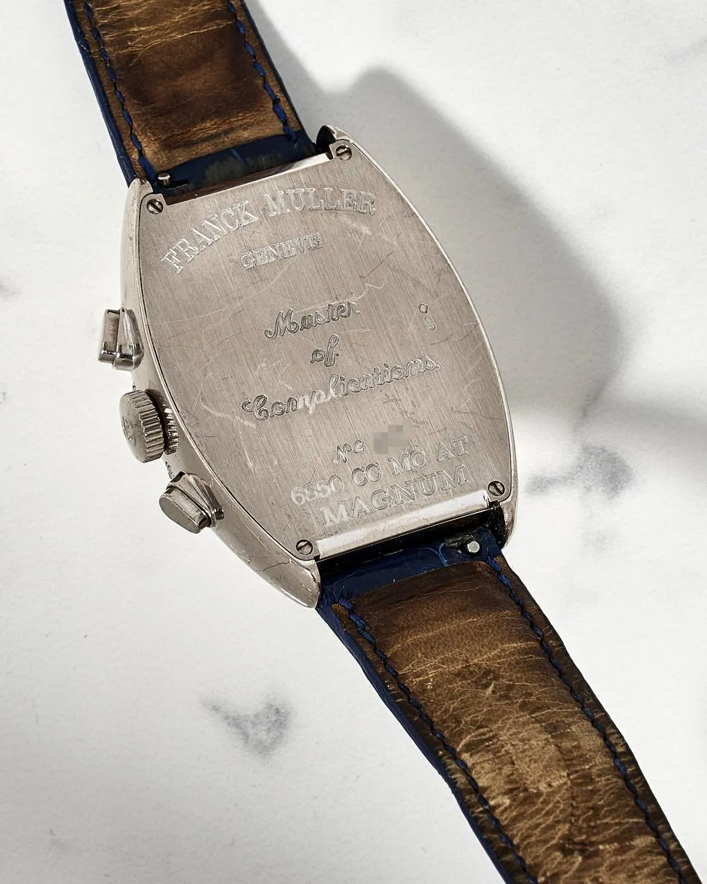 Franck Muller Master Calendar Blue Dial White Gold – 8