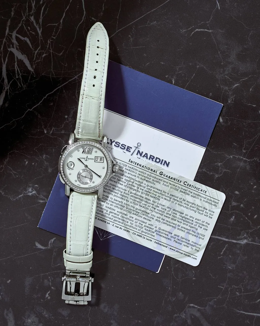 UN Dual Time Lady MoP Diamonds – 2