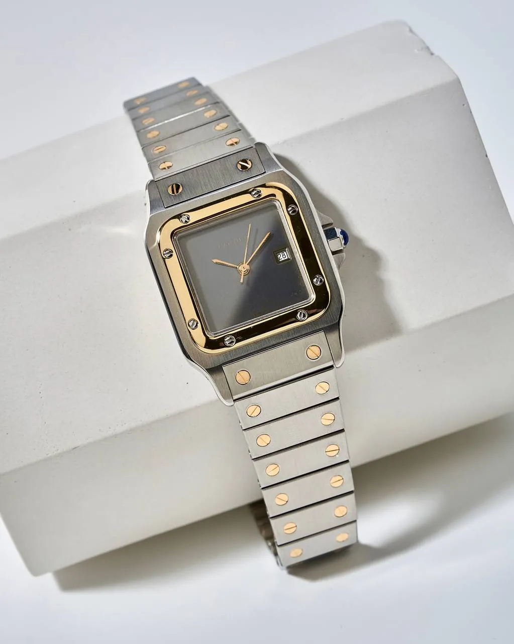 Cartier Santos Ghost Dial Steel and Gold 2961