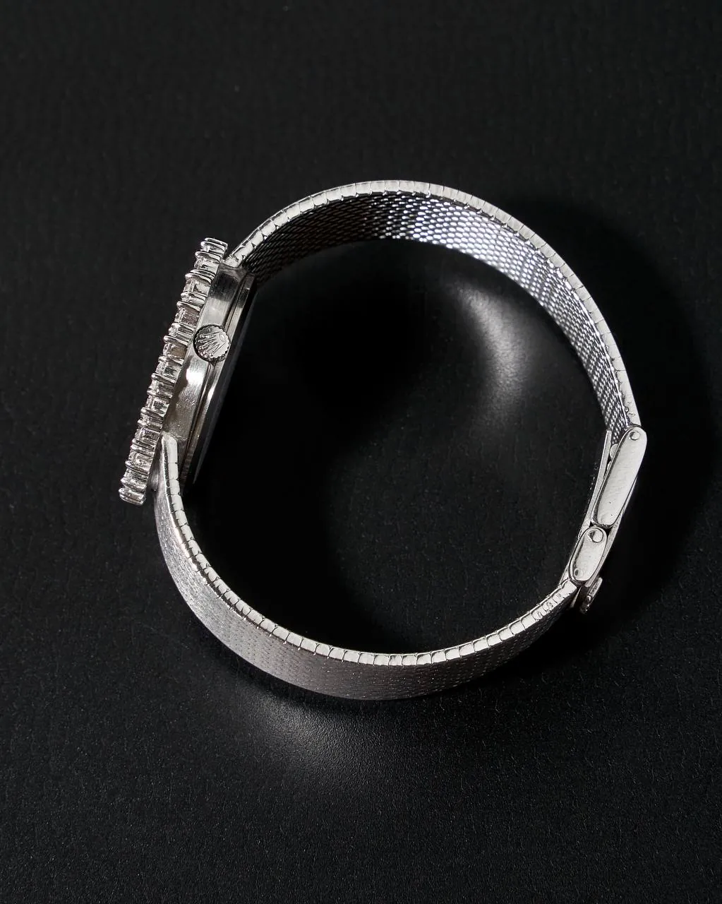 Rolex Cellini Vintage White Gold and Diamond Bezel – 3