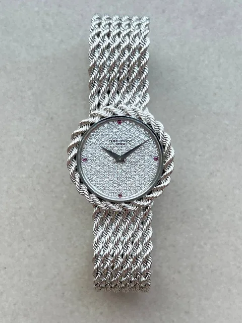 Patek Philippe Ladies White Gold 4282