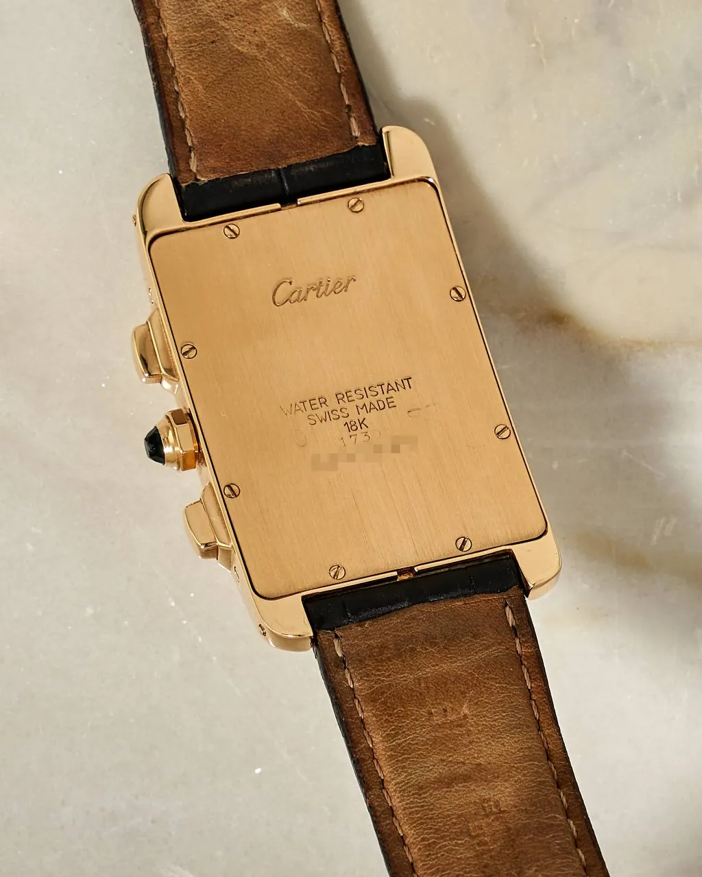 Cartier Tank Américaine Chronoflex 1730 – 10