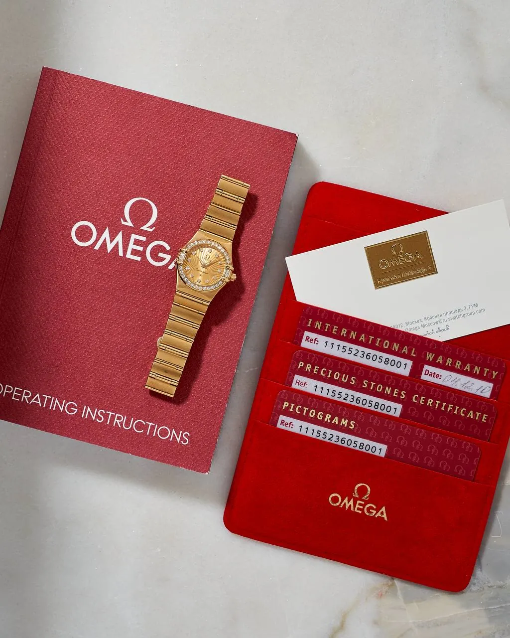 Omega Constellation 160 Years Champagne Diamonds – 9