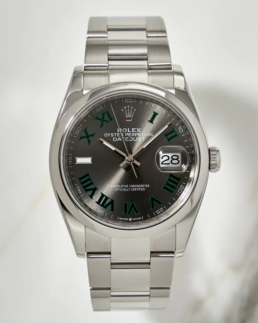 Rolex Datejust 36mm Wimbledon 126200 – 12