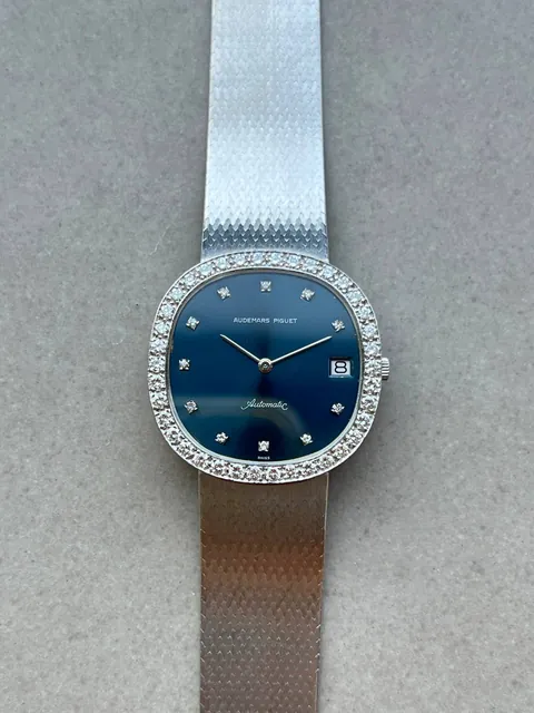 Audemars Piguet TV Shape Automatic White Gold