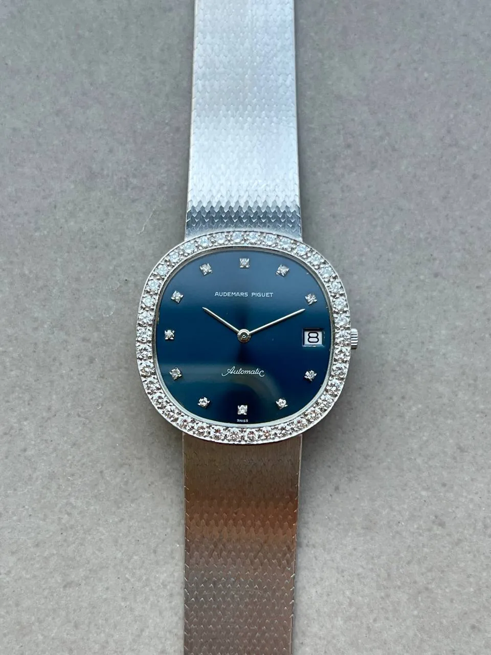 Audemars Piguet TV Shape Automatic White Gold