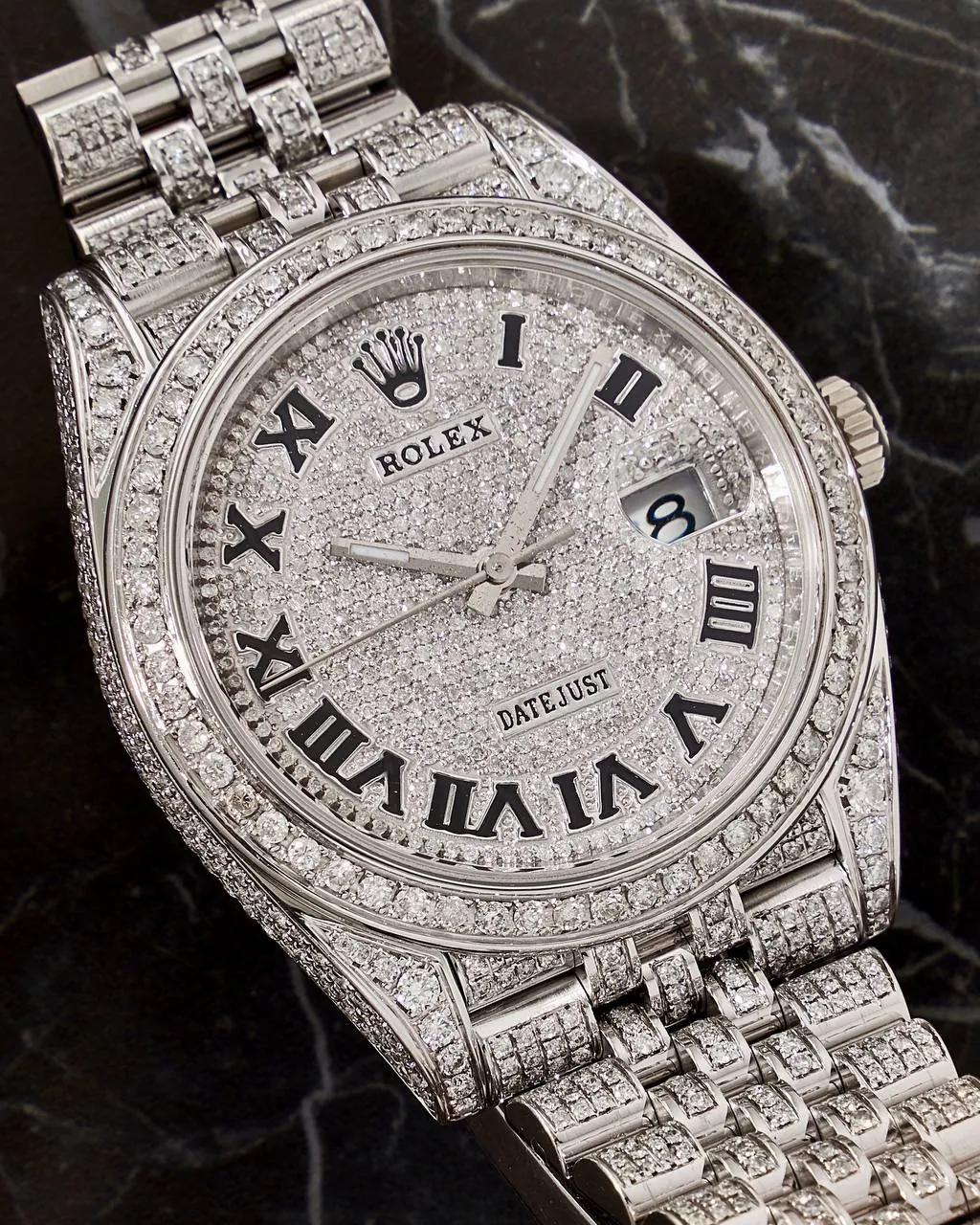 Rolex Oyster Datejust 41mm Diamonds Rush 126300 – 4