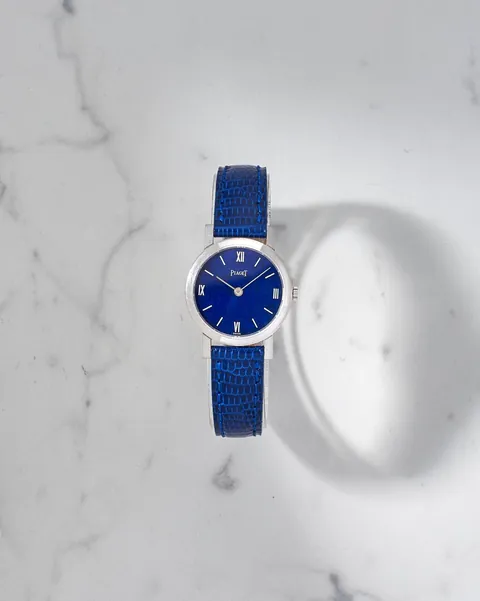 Piaget Lady’s White Gold Lapis Lazuli Dial 921