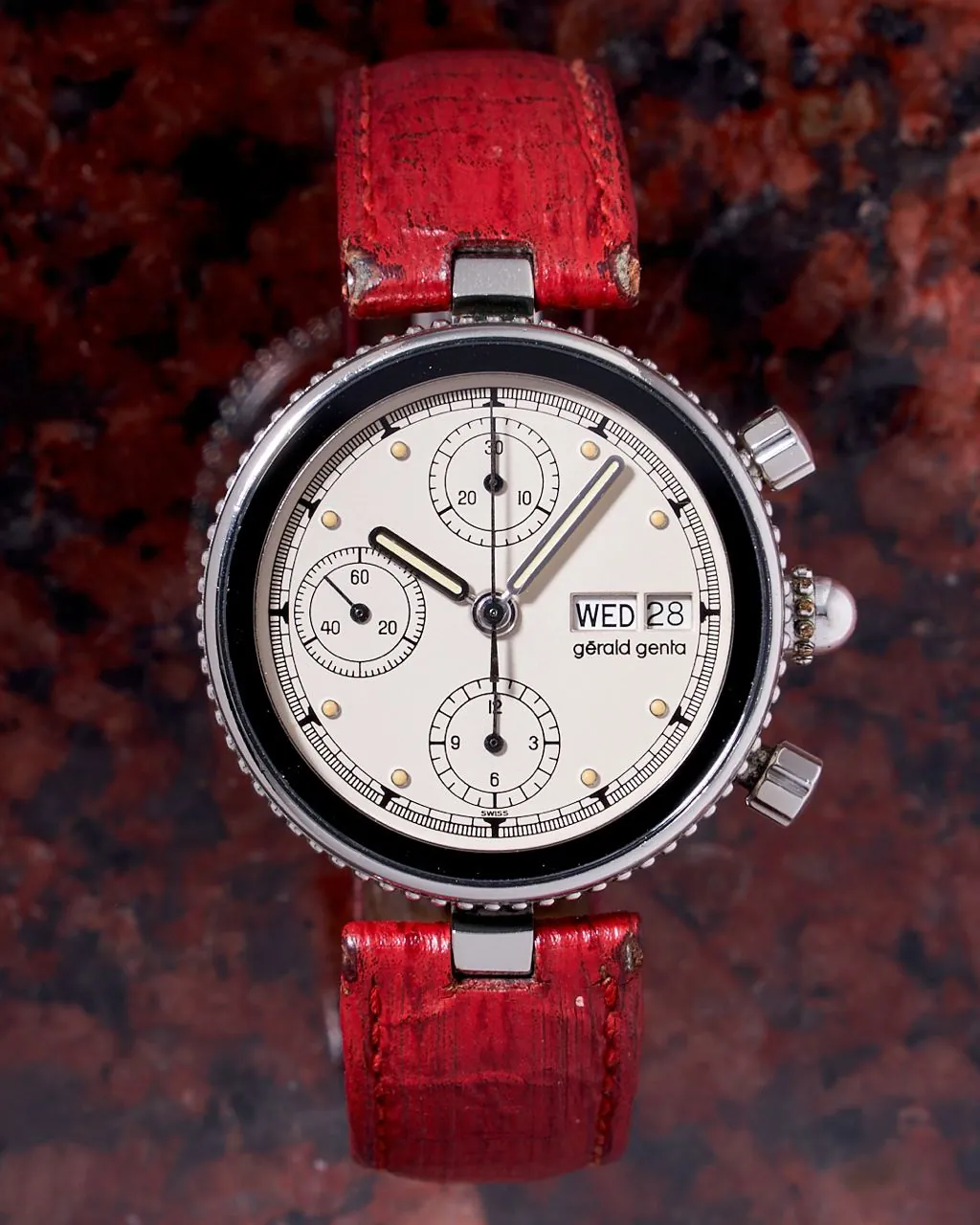 Gerald Genta Gefica Safari Chronograph – 9