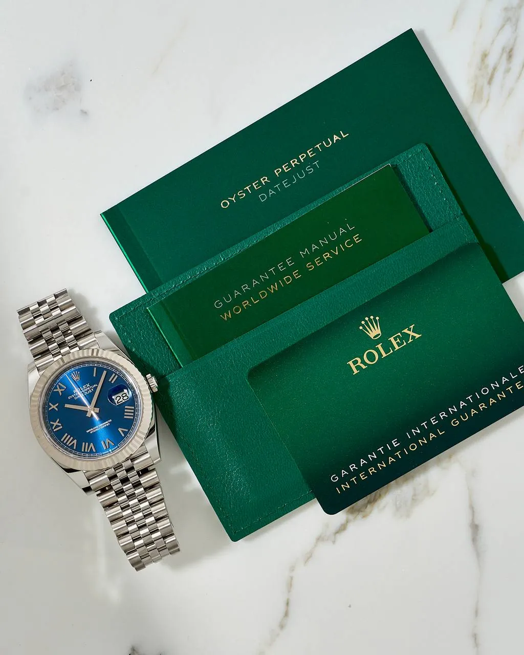 Rolex Datejust 41mm Blue Dial Jubilee 2026 year 126334 NEW – 3