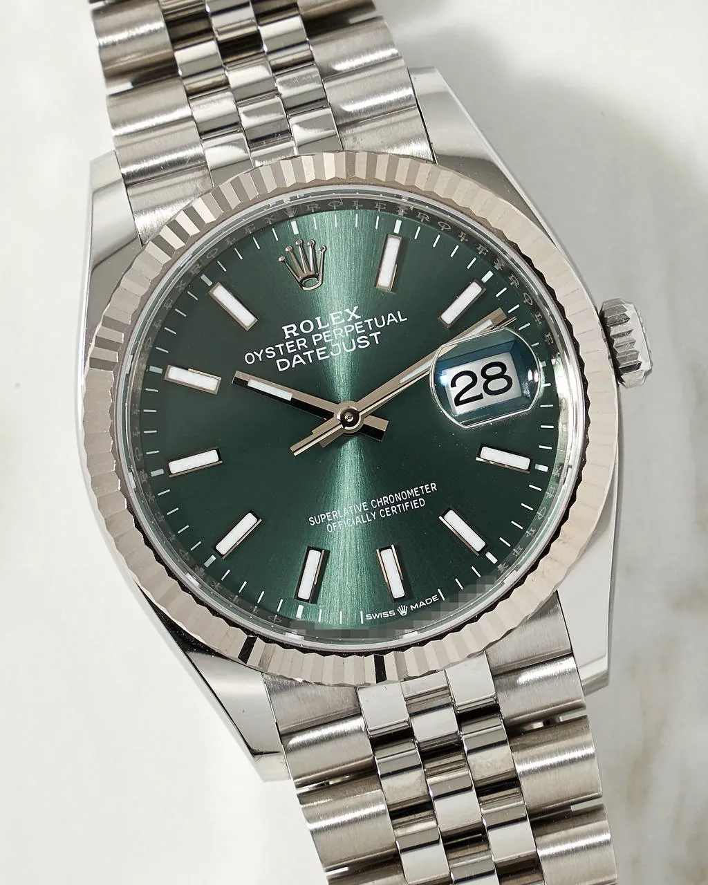 Rolex Datejust 36mm Geen Dial 126234 – 7