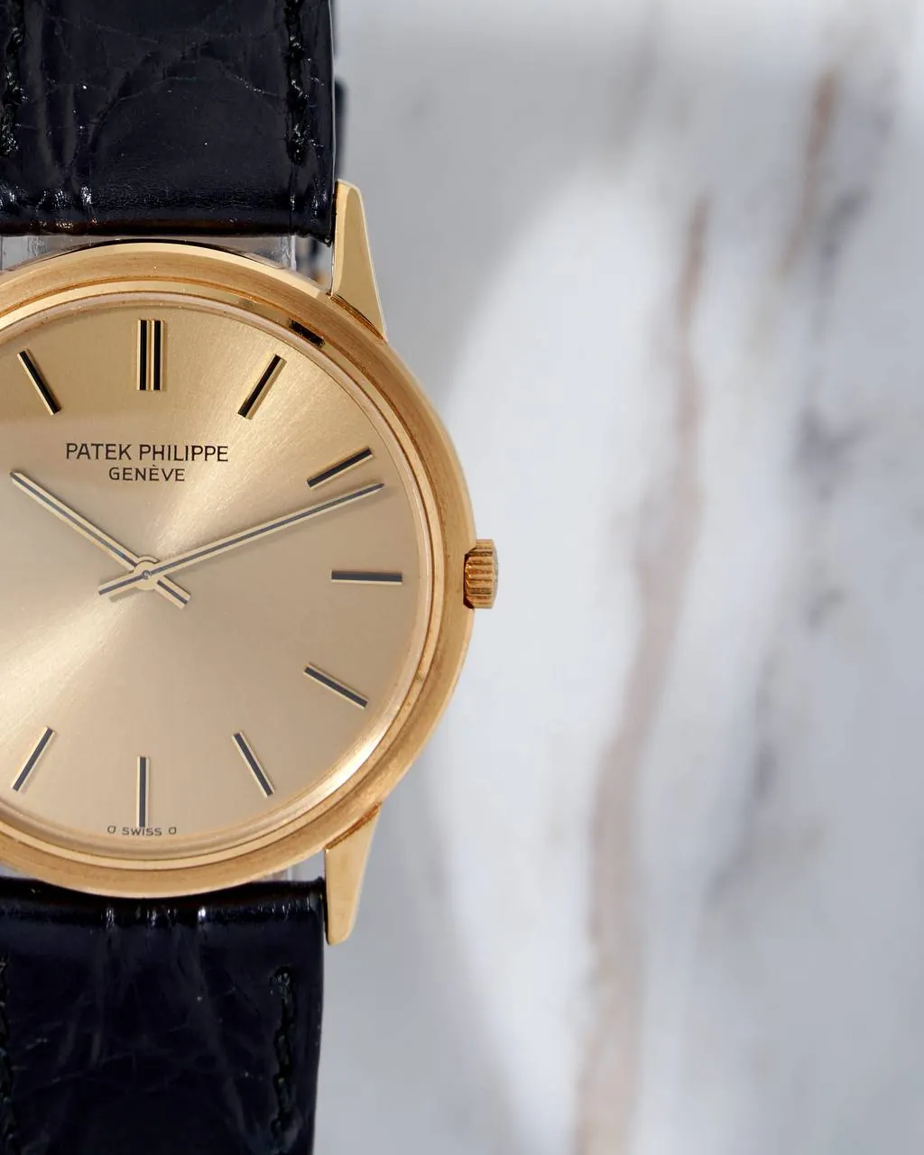 Patek Philippe Calatrava Manual Winding Onyx Indexes 3591 – 3