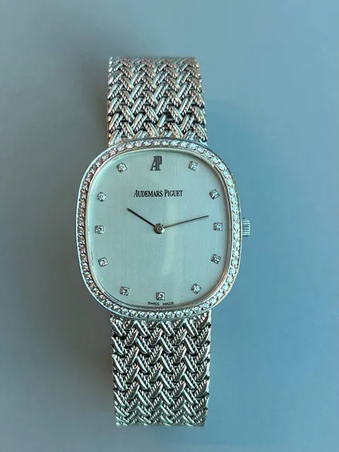 Audemars Piguet Vintage 14653BC White Gold Silver Dial