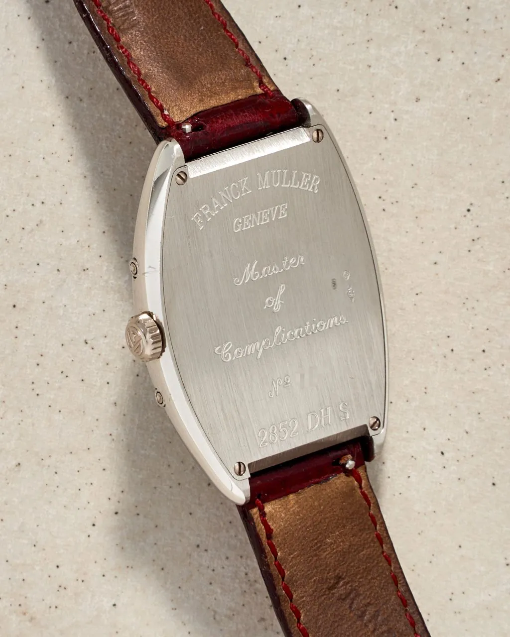 Franck Muller Curvex Retrorgade Dual Time Jumping Hour Moonphase Platinum – 3