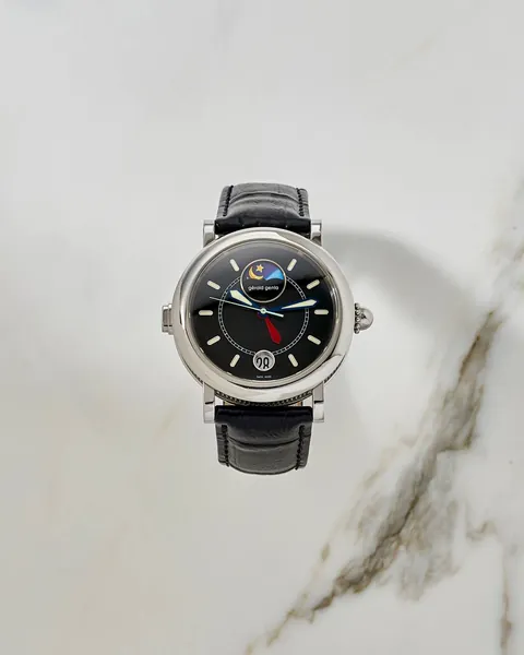 Gerald Genta Night & Day GMT Black Dial
