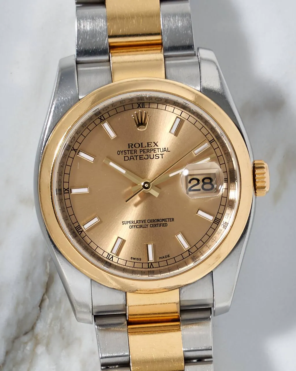 Rolex Datejust 36 mm Steel & Gold Z Series 116203 – 4