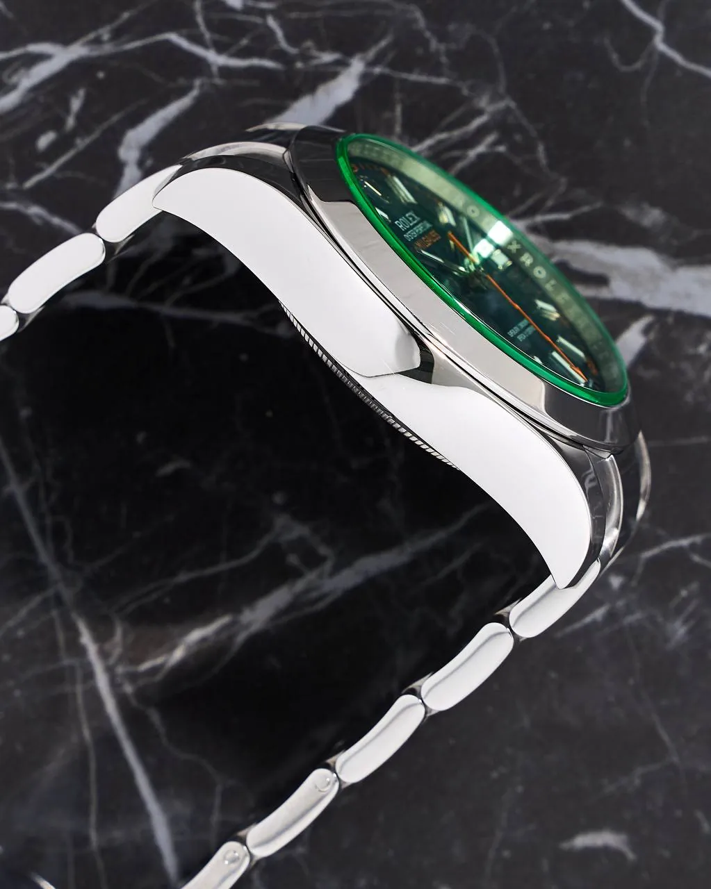 Rolex Milgauss Green Sapphire Blue Dial 116400GV – 7