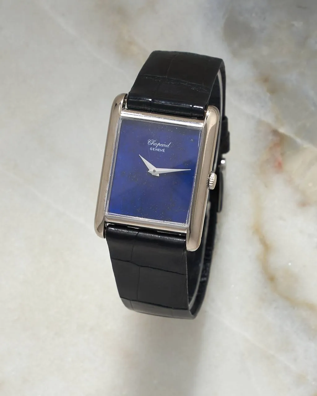 Chopard Tank Lapis Lazuli Dial White Gold – 12