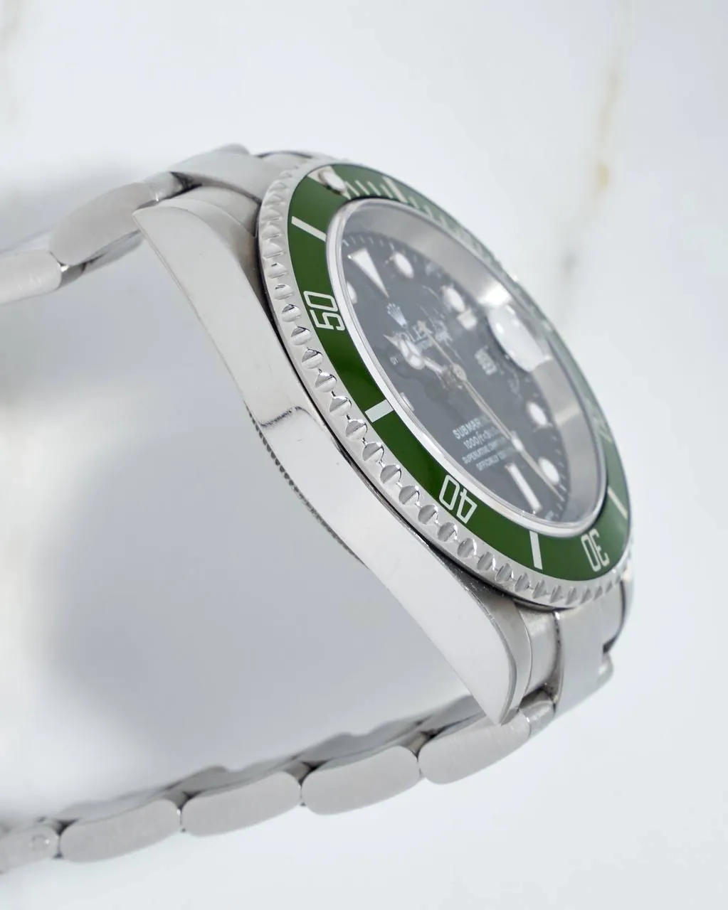 Rolex Submariner Kermit Date 40mm Y Series 16610LV Fat Four MK 2 – 8