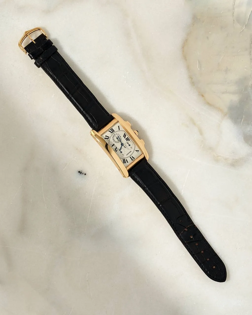 Cartier Tank Américaine Chronoflex 1730 – 9