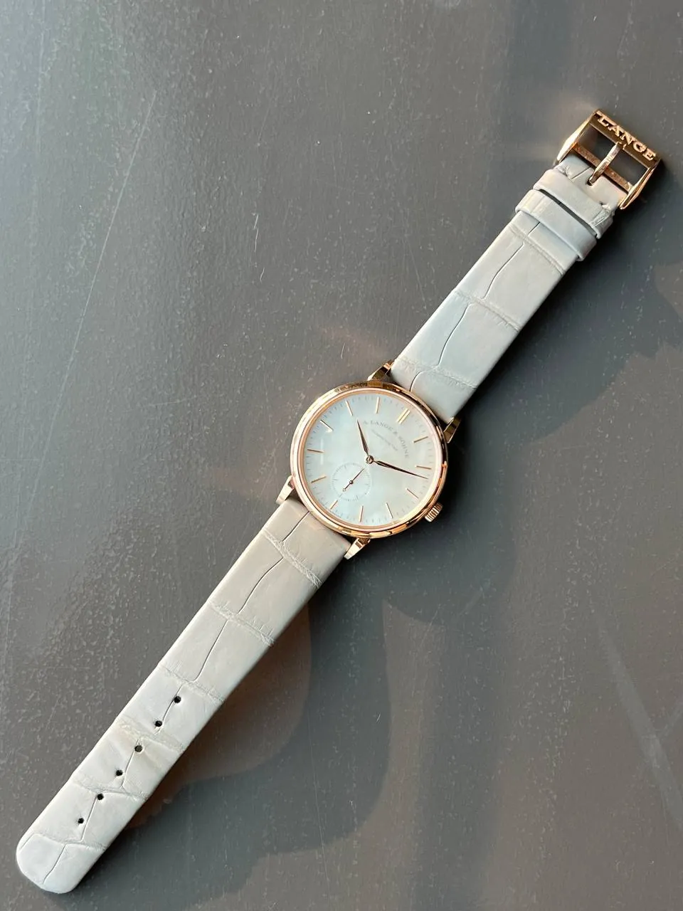 A. Lange & Söhne Saxonia Mother of Pearl 219.043 – 8