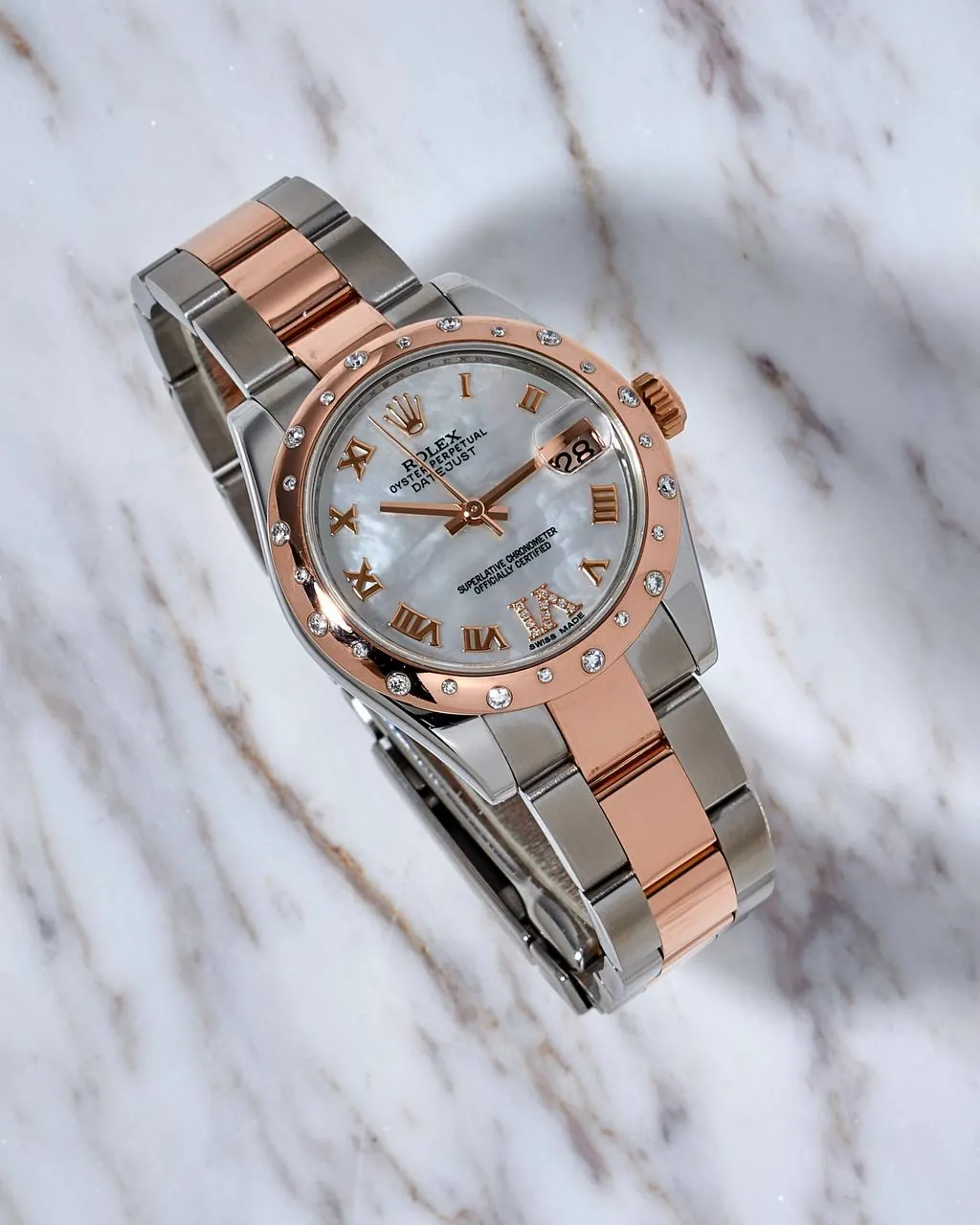 Rolex Datejust 31mm Diamonds and MoP Dial 178341 – 4