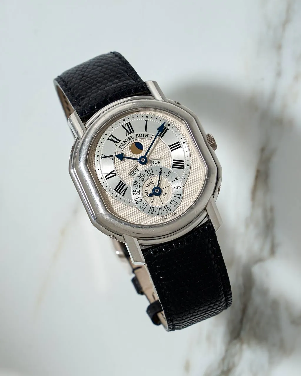 Daniel Roth Perpetual Calendar Moon Phases Edition XV Years LE Platinum – 9