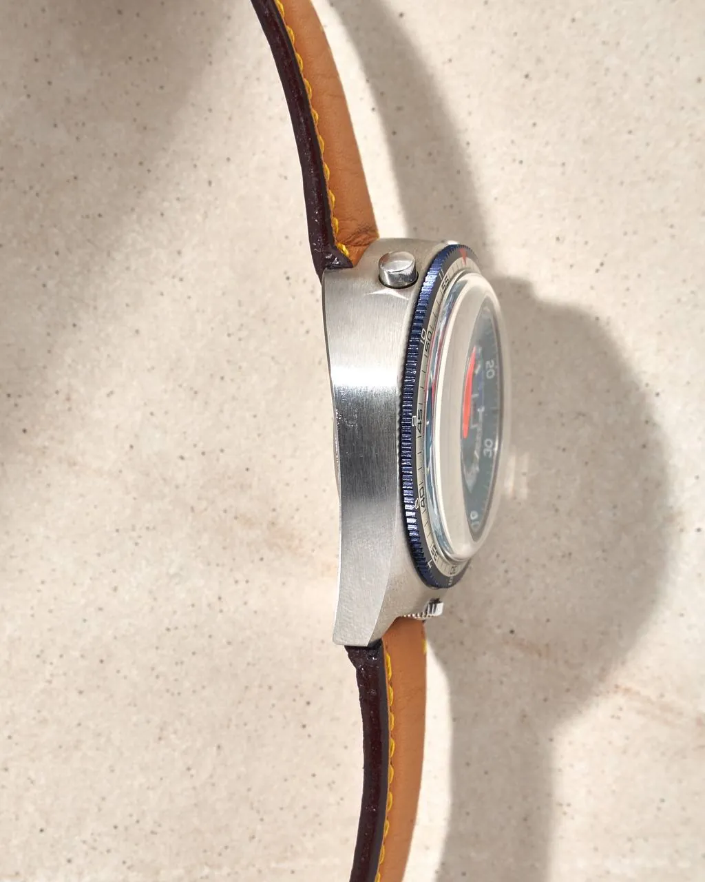Breitling Chrono-Matic Bullhead Pupitre Blue Dial – 8