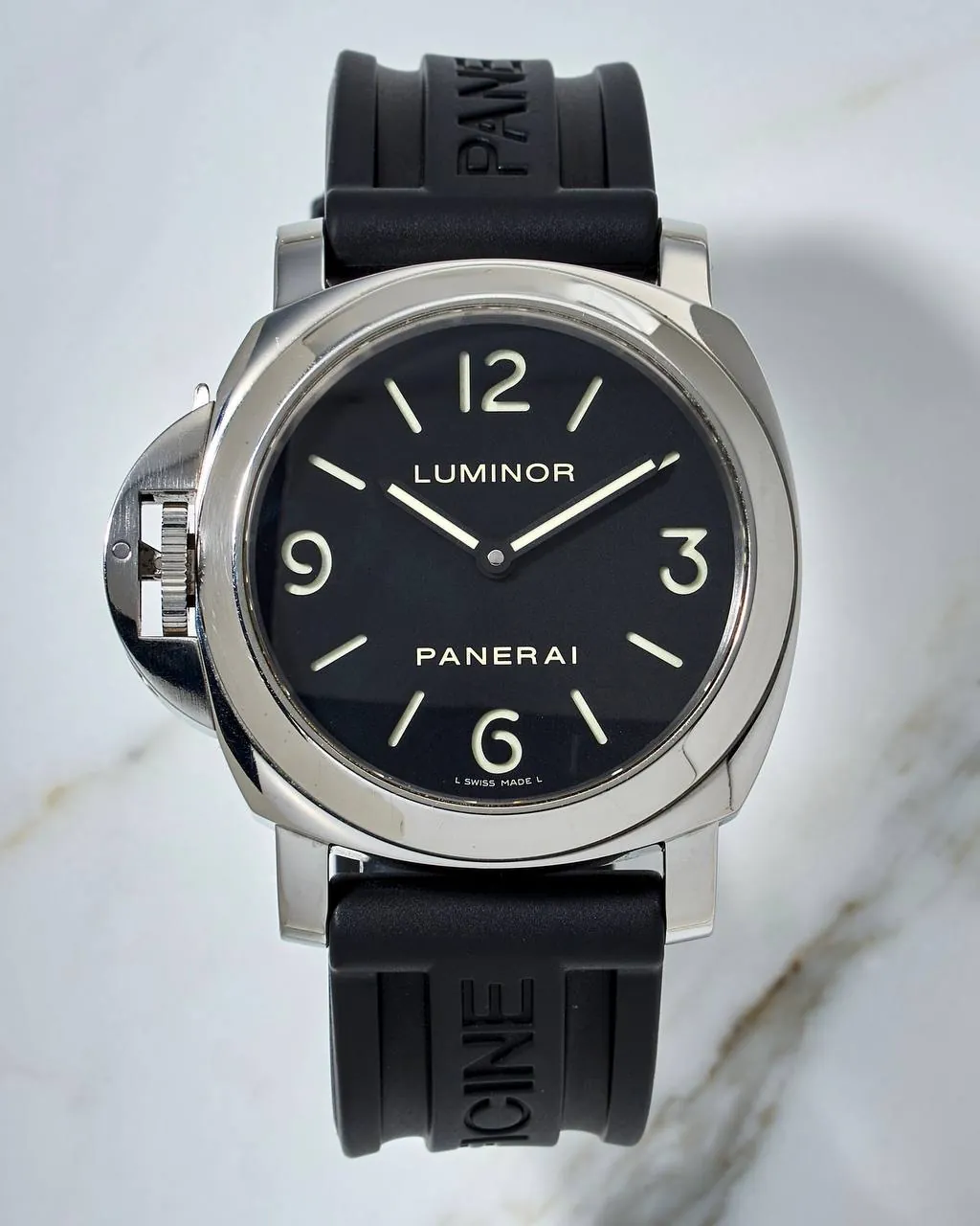 Panerai Luminor Base Black Dial 44mm Manual Wind PAM219 – 12