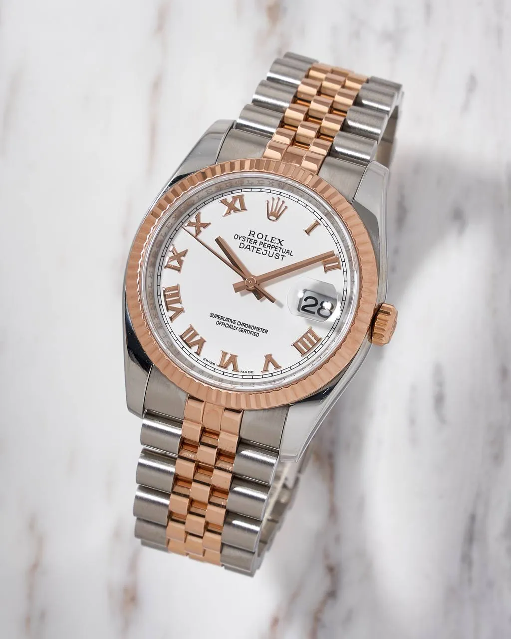 Rolex Datejust 36mm Steel & Gold D Series 116231 – 9