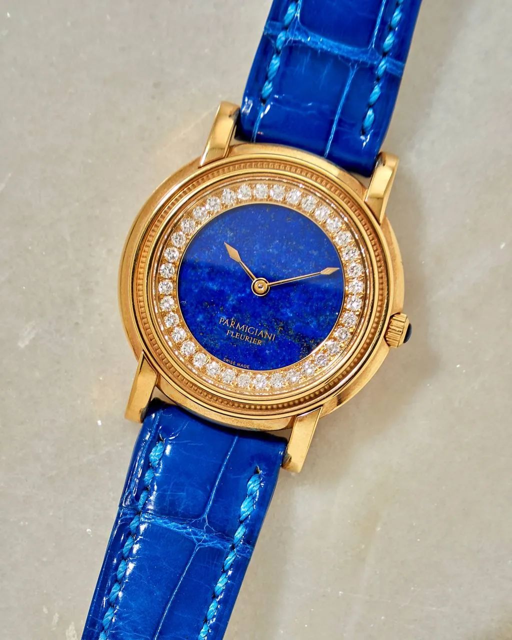 Parmigiani Fleurier Toric Classic Lapis Lazuli Diamond Dial – 7