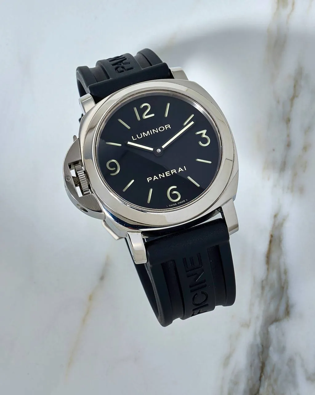 Panerai Luminor Base Black Dial 44mm Manual Wind PAM219 – 9