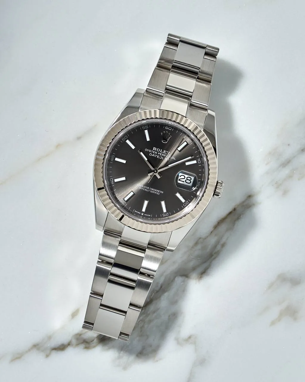 Rolex Datejust 41mm Grey Dial 126334 – 3