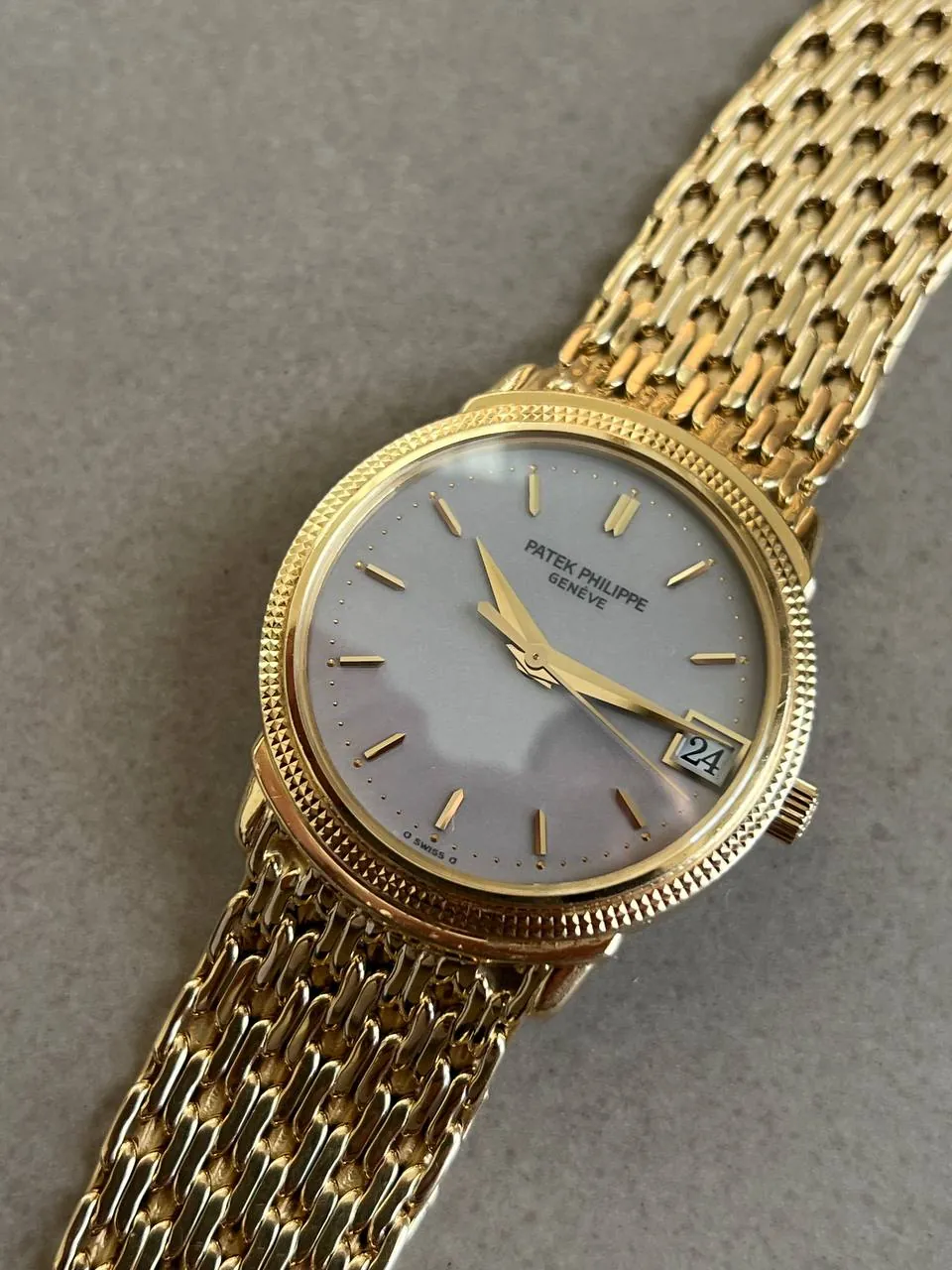 Patek Philippe Calatrava Ivory Dial 3802 – 7