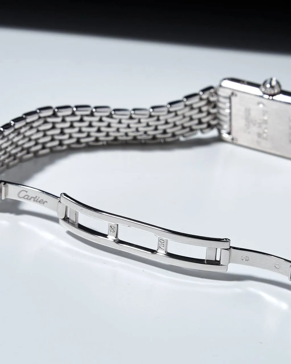 Cartier Tank Mini Mop Dial White Gold 1371 – 8