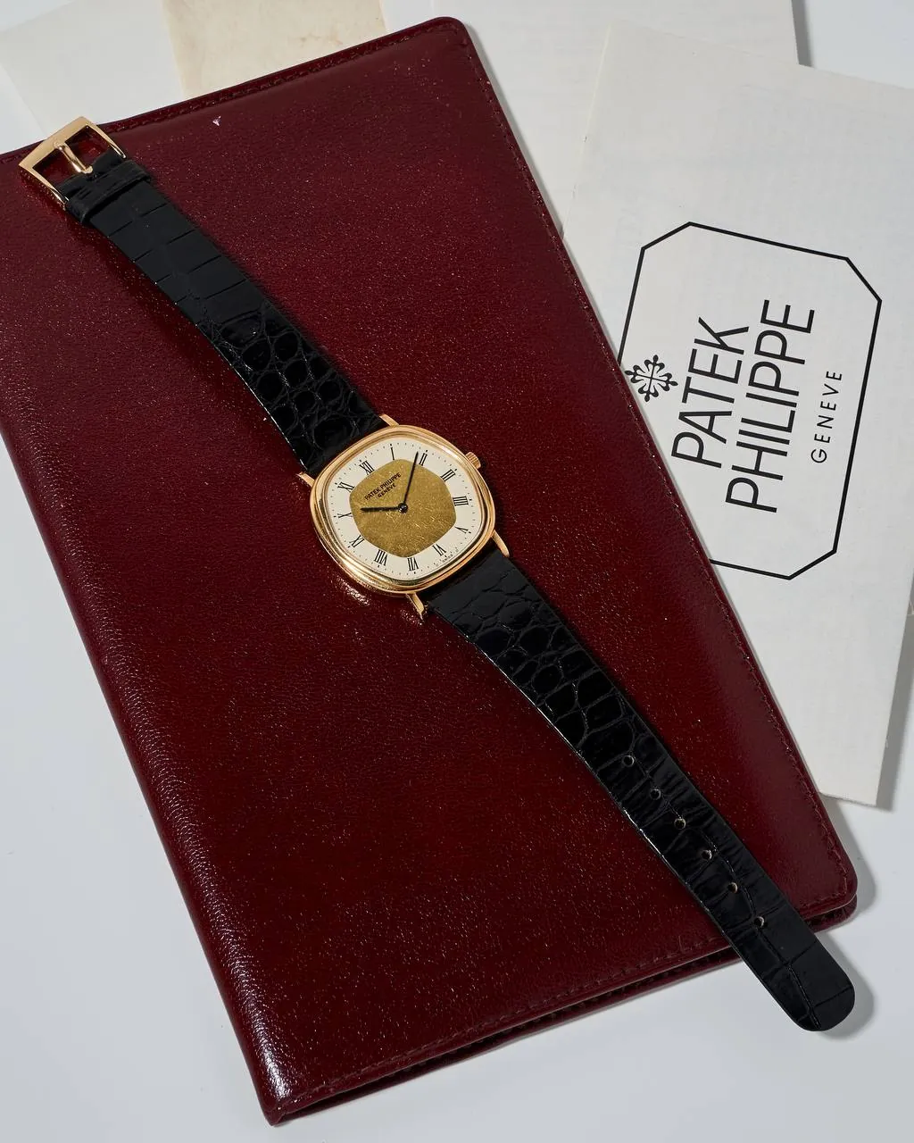 Patek Philippe Ellipse Enamel and Gold Dial 3861 – 2